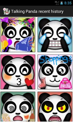 Talking Panda android App screenshot 5