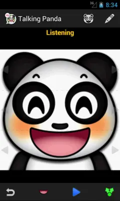 Talking Panda android App screenshot 7